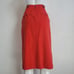 Vintage 80's Inex Red Midi Skirt