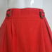 Vintage 80's Inex Red Midi Skirt