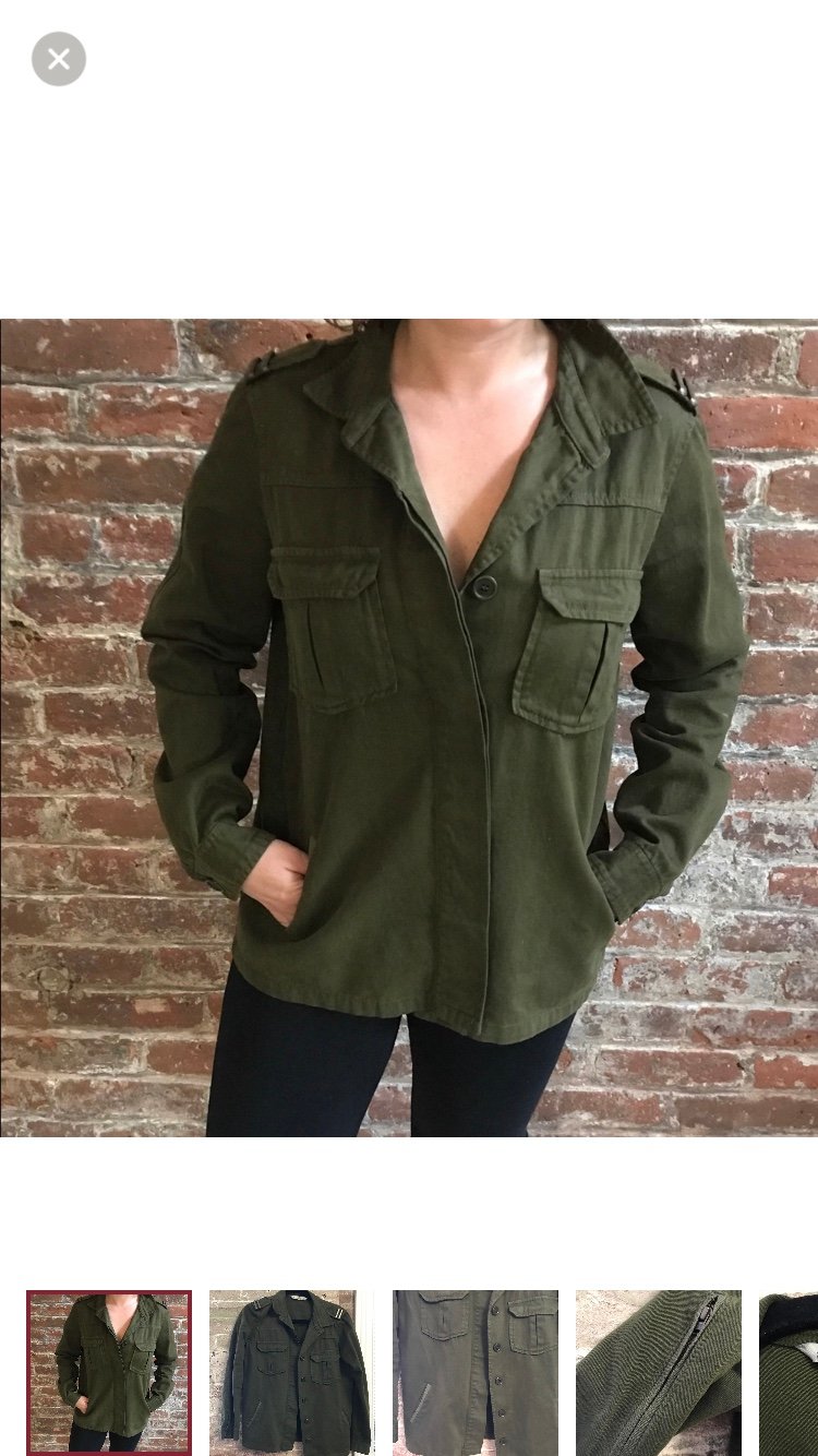 Zara military utility inspired jacket shacket