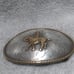 Irvine & Jachens Comstock Silver Engraved Working Cowboy Riding Horse Buckle VTG