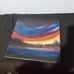 Original wet on wet style oil painting, painted on a 12 inch by 12 inch canvas