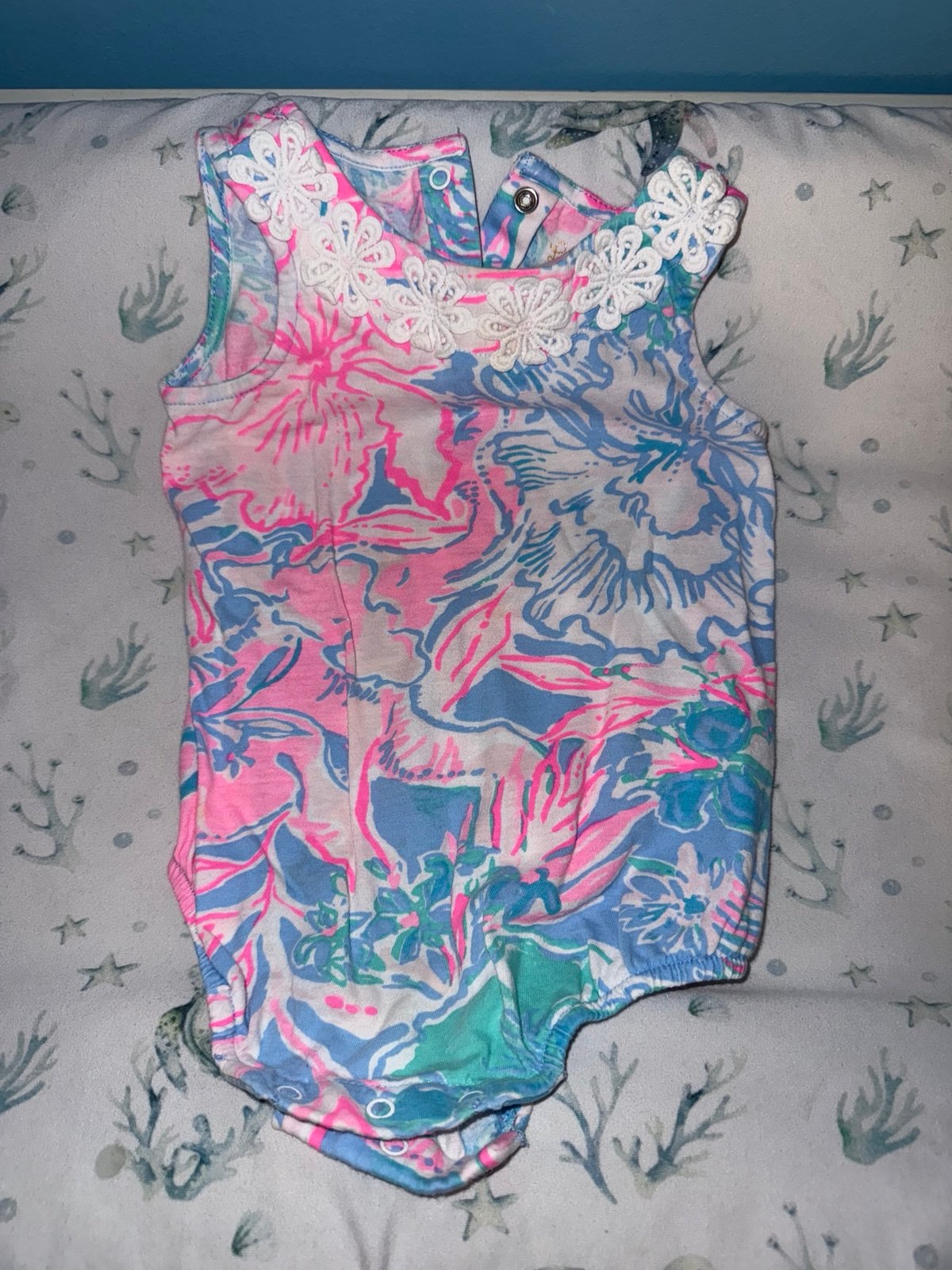 Lilly Pulitzer onesie