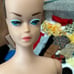 1963 fashion queen and brunette bubble cut barbie