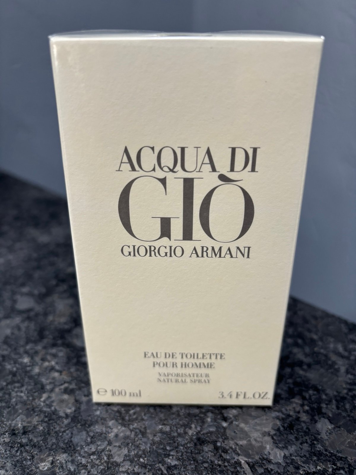 acqua di gio eau de toilette 3.4oz