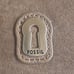 VINTAGE Fossil Key leather wallet/coin purse - multicolored camera design