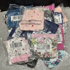 10 VICTORIA'S SECRET RANDOM COTTON BLEND BIKINI PANTIES MEDIUM - NEW-