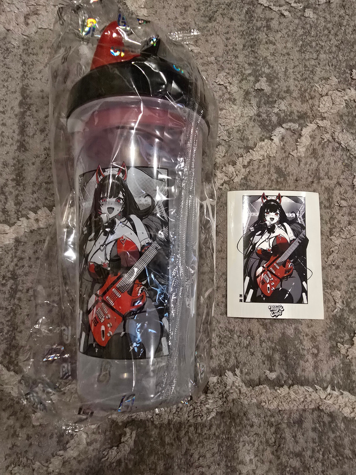 New and Unopened Gamersupps Waifu Cup Rockstar Numi