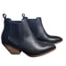 Patina leather boots women's black size 8