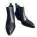Patina leather boots women's black size 8