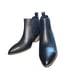 Patina leather boots women's black size 8