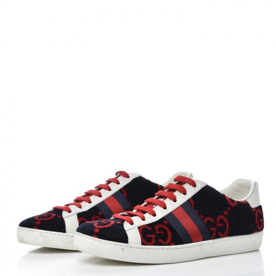 NEW Women's Gucci Ace Terry Cloth Size 34 (6 or 6.5)