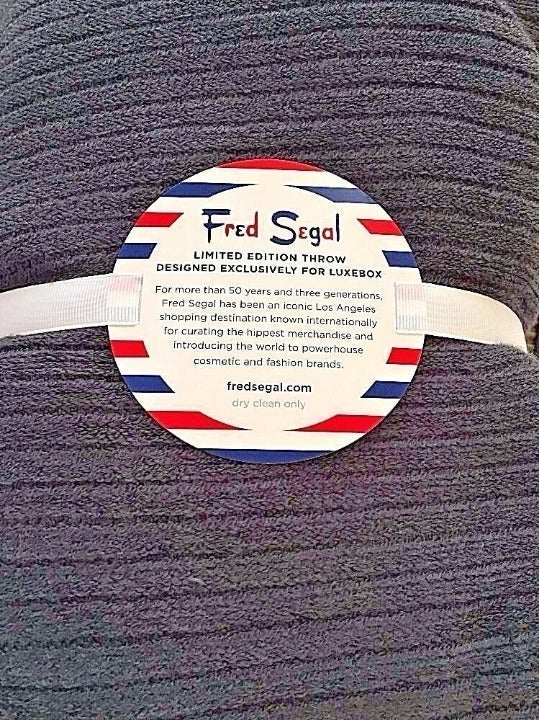 FRED SEGAL Limited Cashmere Throw RARE
