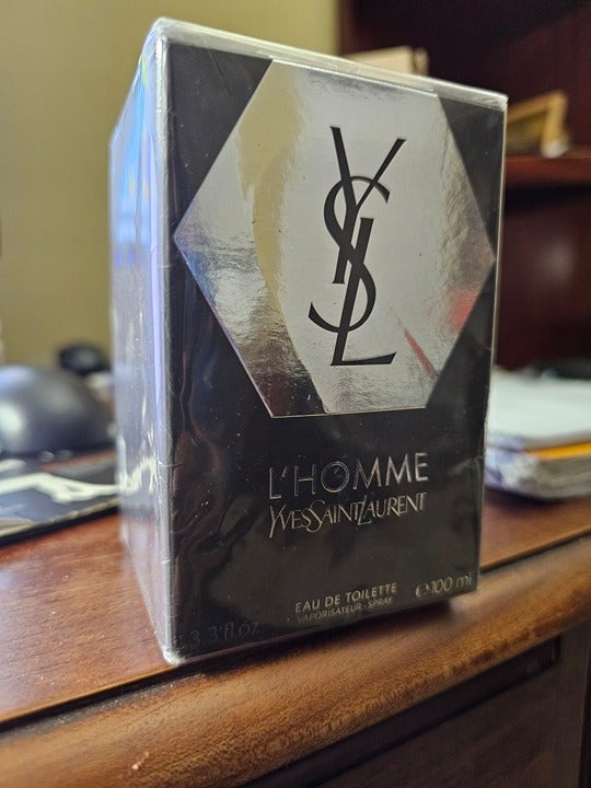 YSL L'Homme EDT Spray for Men 100 mL/3.3 oz (NIB)