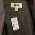 JOSEPH ABBOUD Sport Coat XXL Two Buttons Gray Elbow Patch Jacket Formal Office