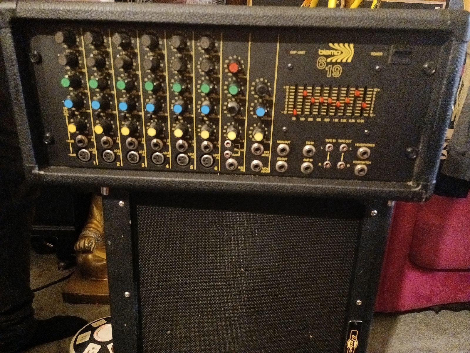 USA biamp619 power mixer systems is call