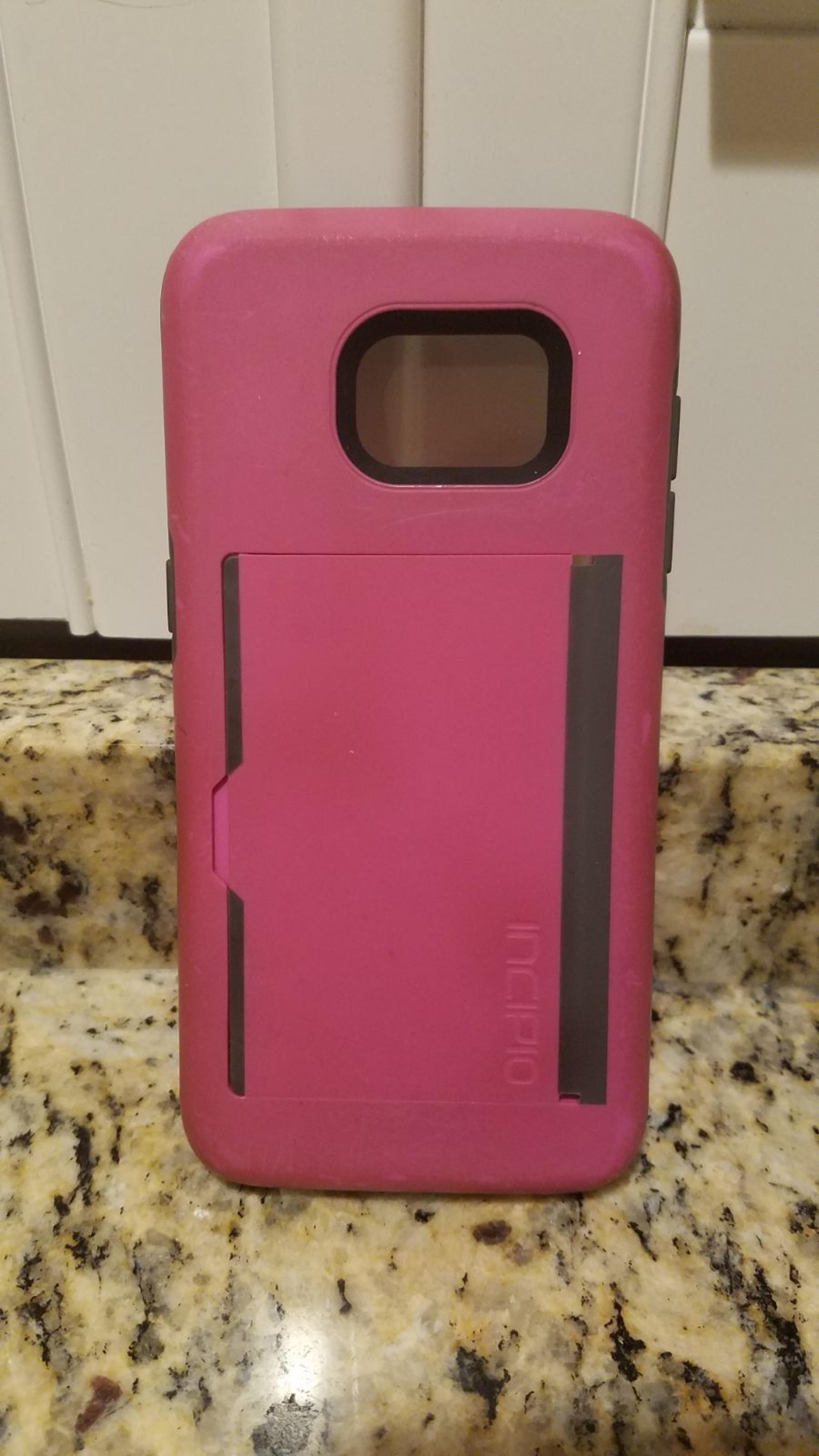 SAMSUNG GALAXY S7 EDGE RUBBER CARD CASE
