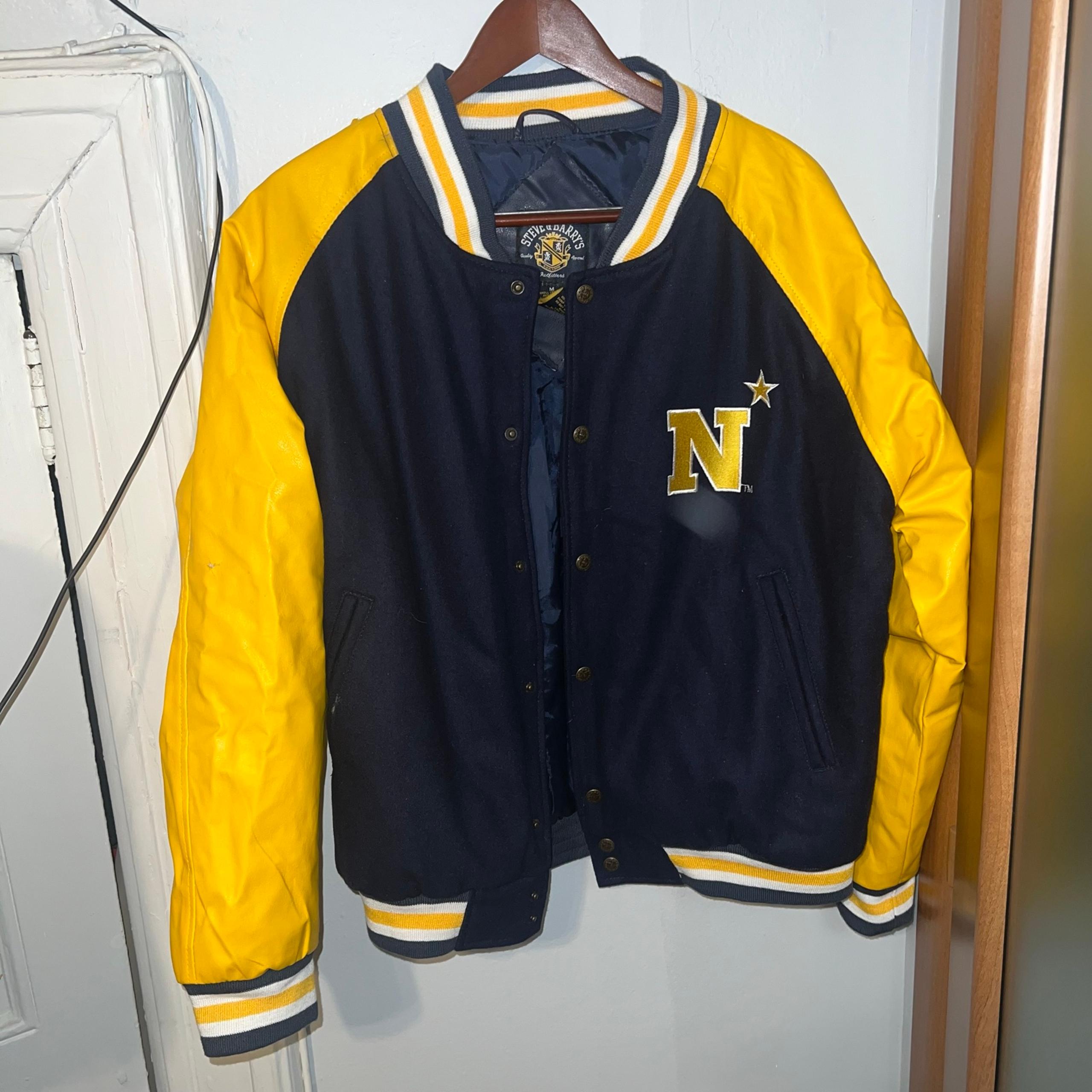 US Navy Varisty Jacket Steve and Barry’s Size Medium