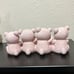 Pink valentine teddy bears