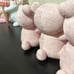 Pink valentine teddy bears