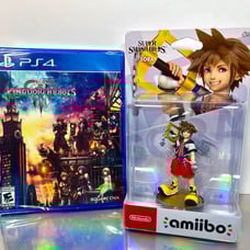 2024 Super Smash Bros Ultimate SORA Amiibo & Kingdom Hearts III (PS4) Bundle!