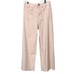 Anthropologie Maeve The Colette Cropped Wide Leg Pants Pale Pink Viscose Size 28