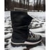 861708-002 Nike Roshe Two HI Flyknit Black/White Women's SneakerBoot US 8.5