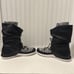861708-002 Nike Roshe Two HI Flyknit Black/White Women's SneakerBoot US 8.5