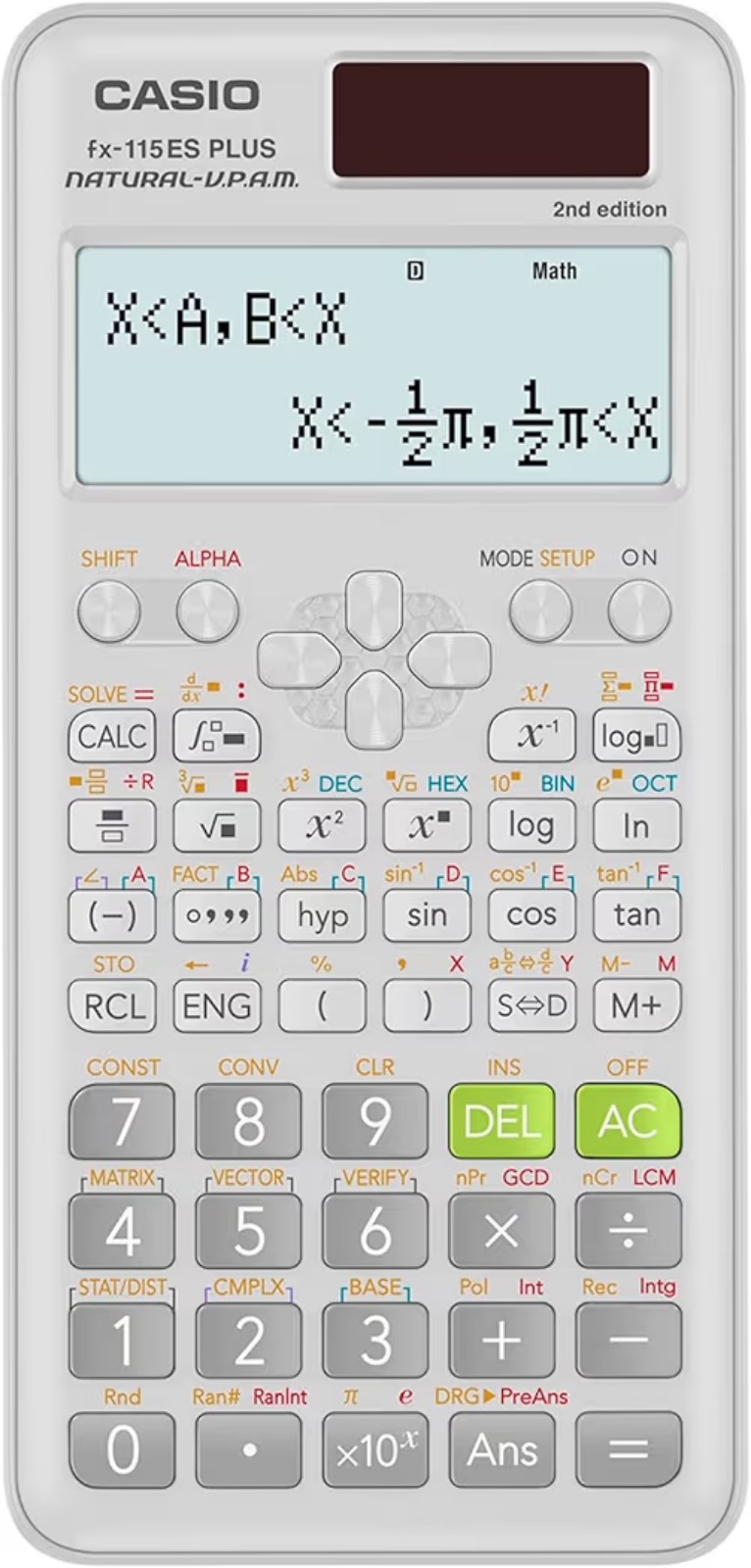 Casio fx-115ES Plus 2nd Edition – Advanced Scientific Calculator | 280+ Function