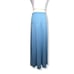 BCBGMaxazria Jaymee Elastic Waist Maxi Skirt Blue Breeze Size Medium