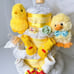 Twins Farm Diaper Cake, Duck and Chick Diaper Cake