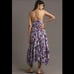 By Anthropologie Sleeveless V-Neck A-Line Midi Dress