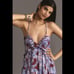 By Anthropologie Sleeveless V-Neck A-Line Midi Dress