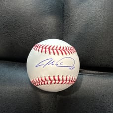 Jacob deGrom signed baseball