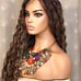 Brown blonde balayage hd lace front wig