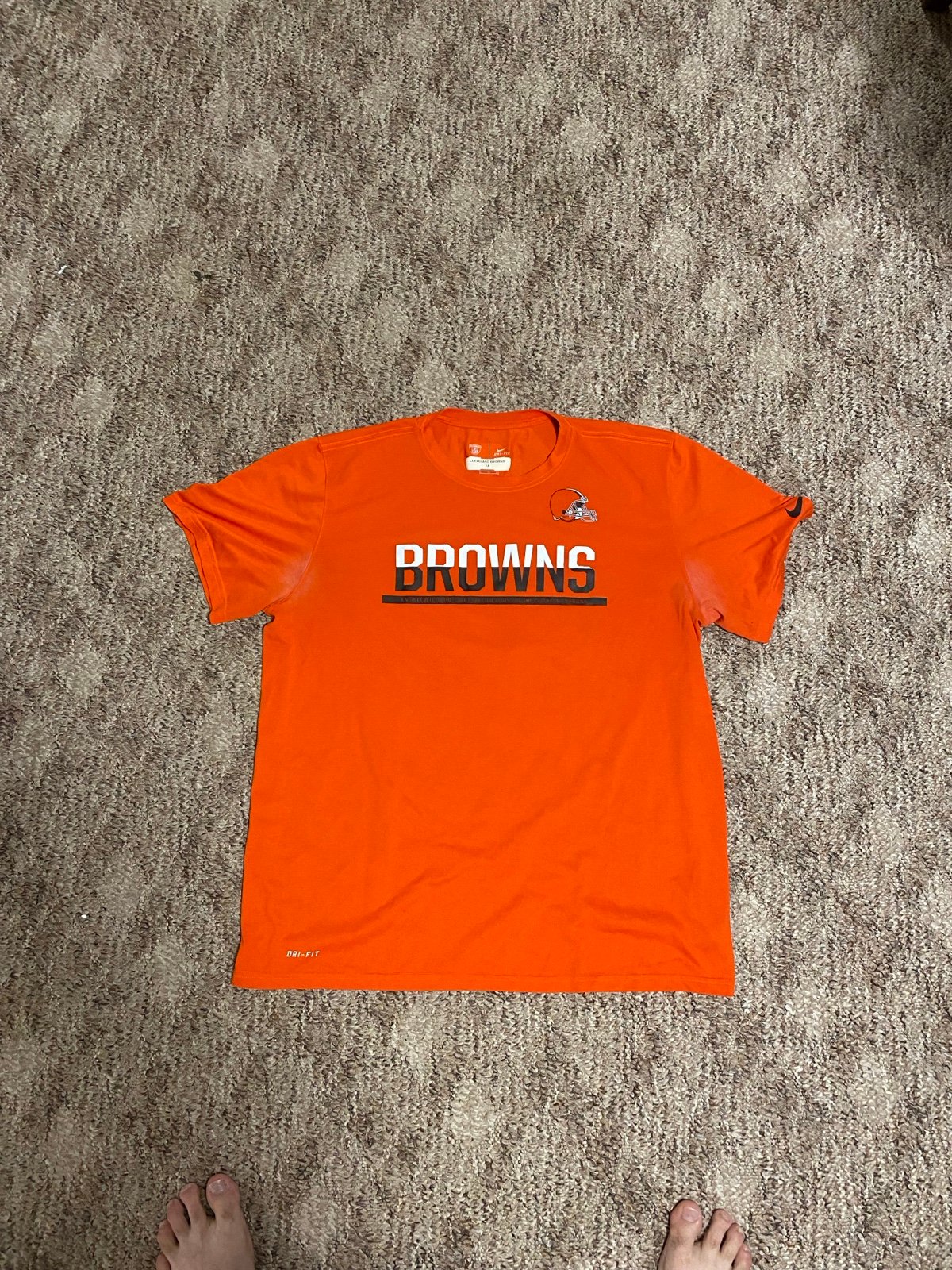 Cleveland Browns Nike Prostock OBJ Sideline Shirt sz XL