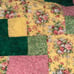 Hand Sewn Patchwork Quilt - Baby Blanket - 35.5 x 43