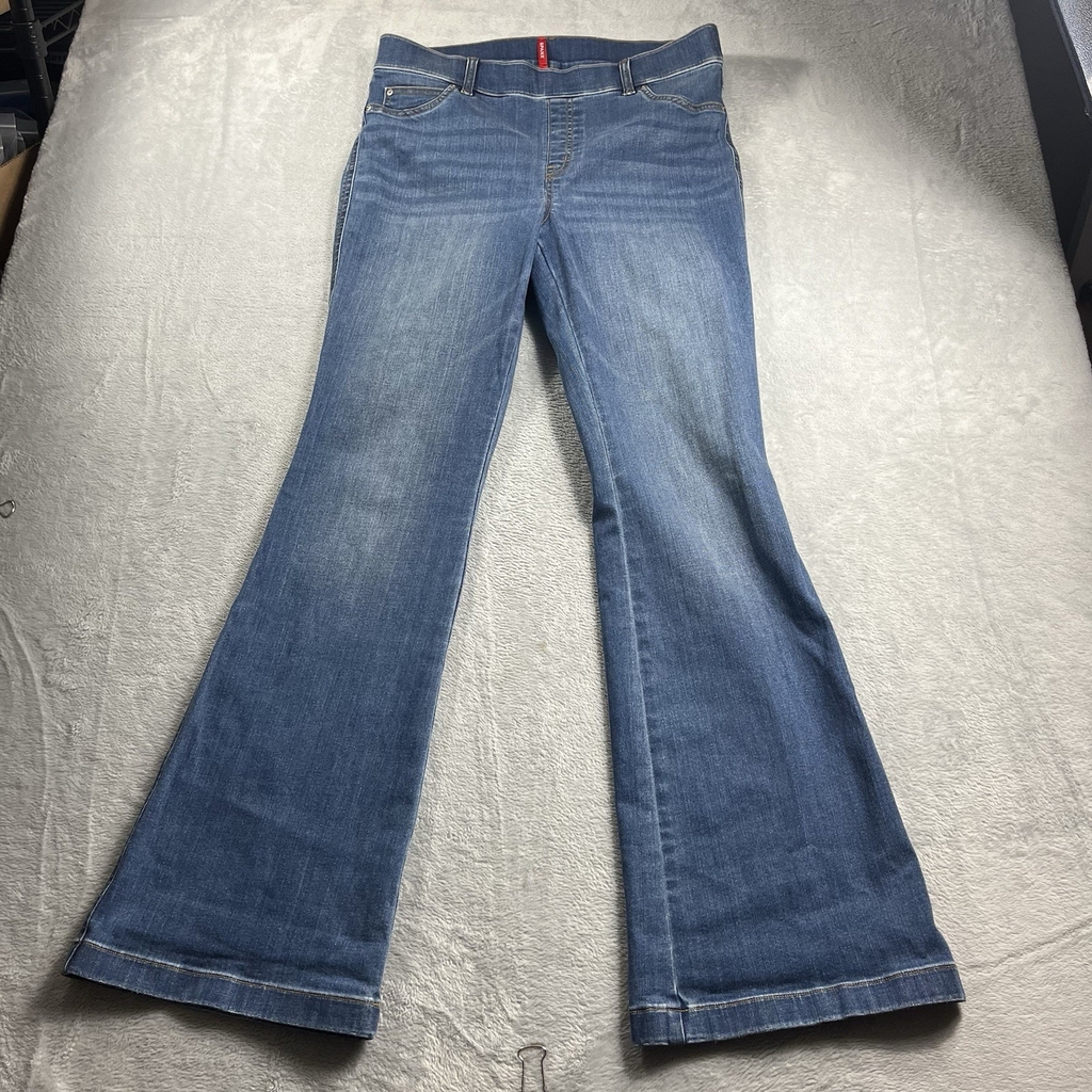 SPANXshape Spanx EveryWear Flare Jeans In Midnight Shade XL