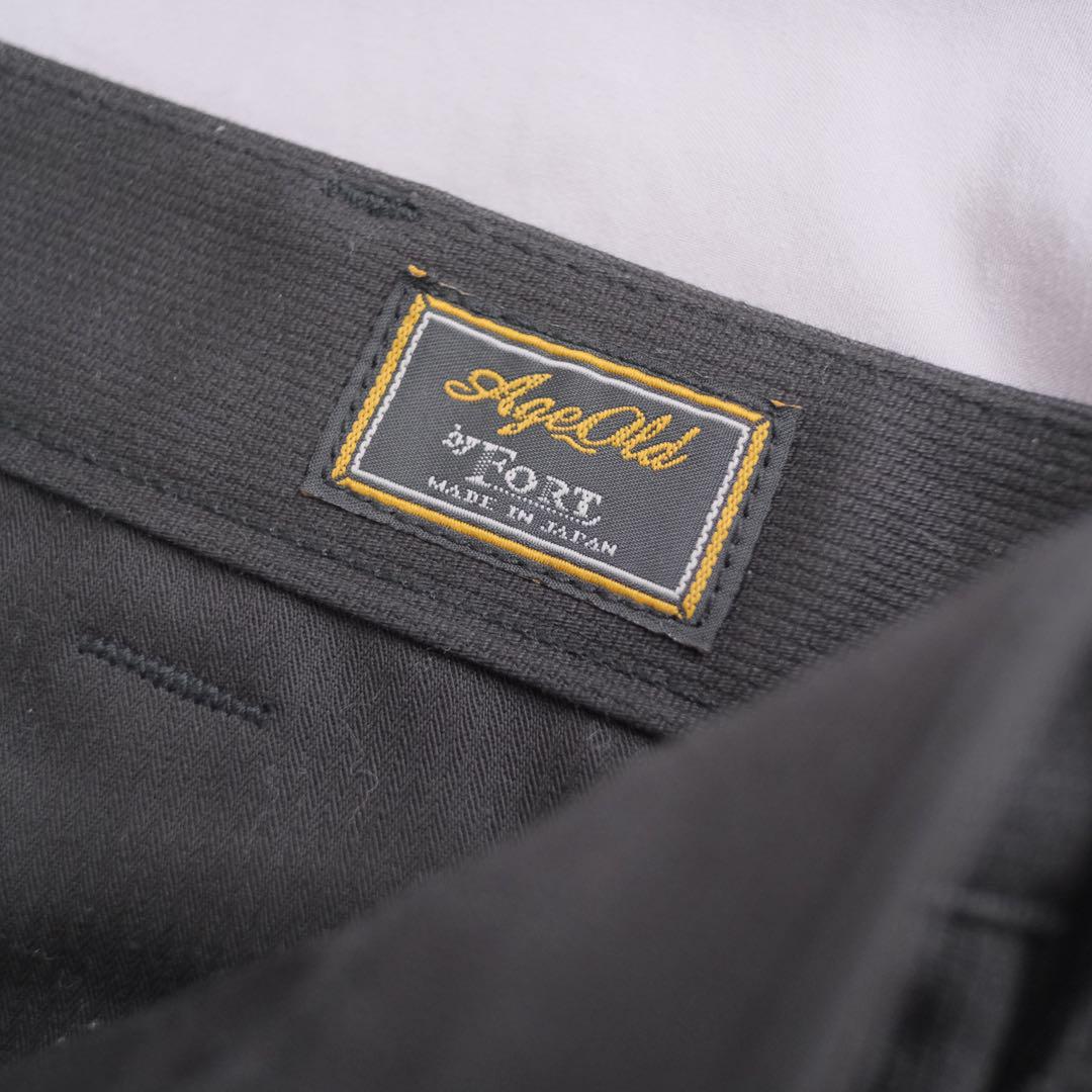 Excellent Condition Age Old The Western Black Pique Trousers