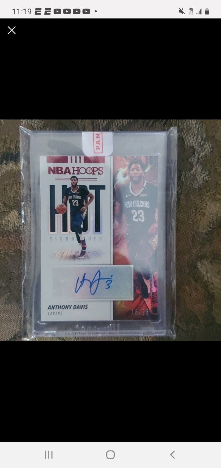 2024-25 Panini NBA Hoops SkyView #12 Anthony Davis - Los