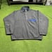 vintage patagonia grey and navy synchilla fleece jacket size medium MENS