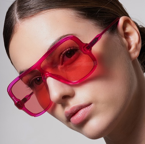 NEW Otra - Jagger Sunglasses in Pink/Pink