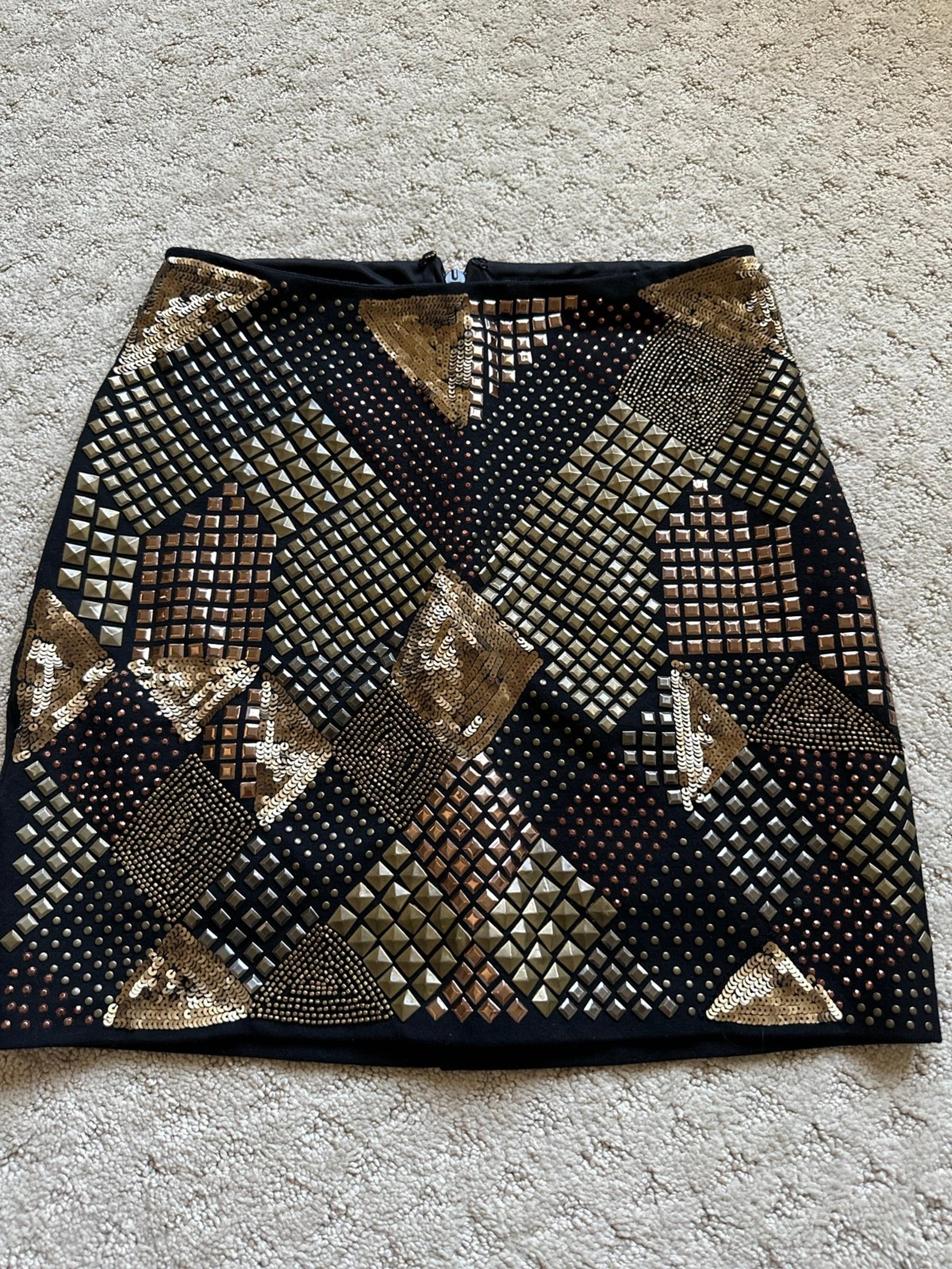 Guess sequined mini skirt size S