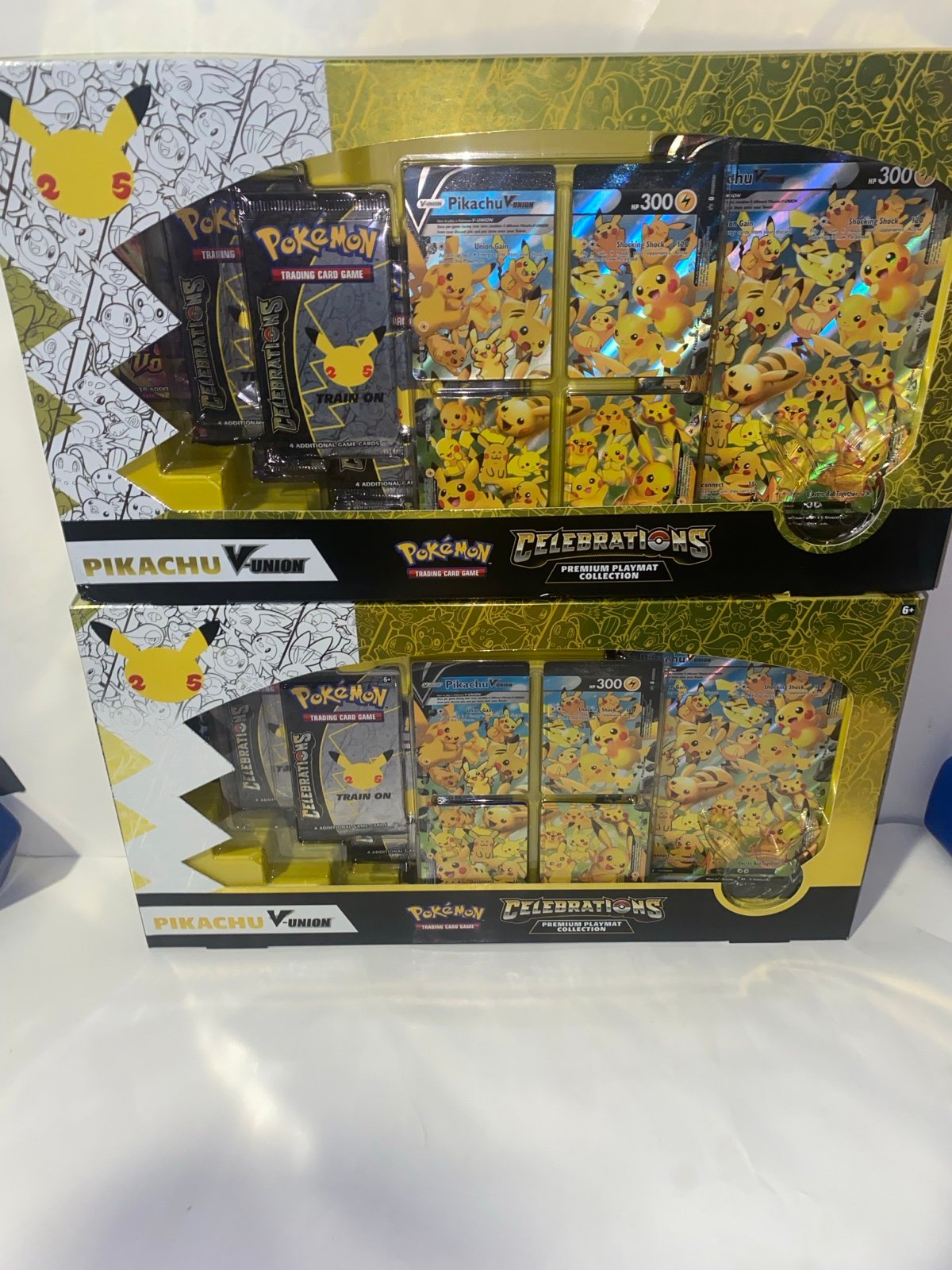 Pokemon 2x Celebrations Premium Play mat Collection Factory Sealed New