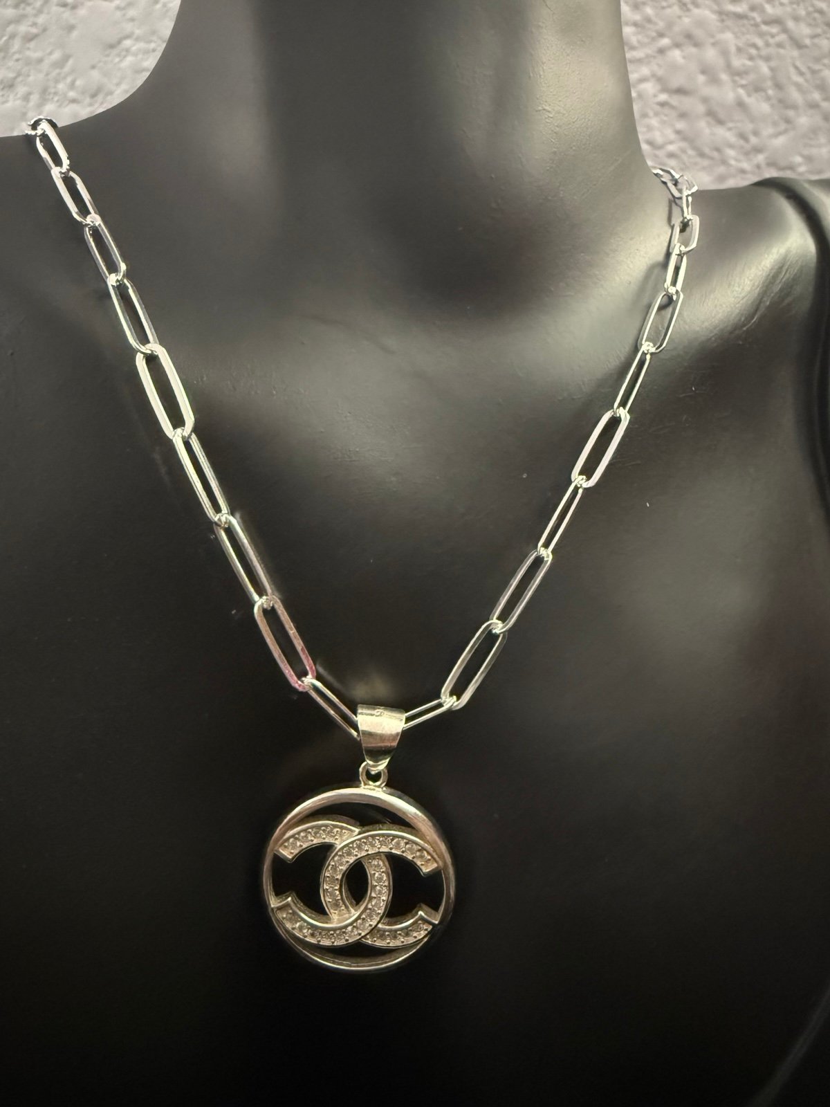 Paper clip Necklace 18