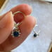 Sterling Silver Sapphire Earrings