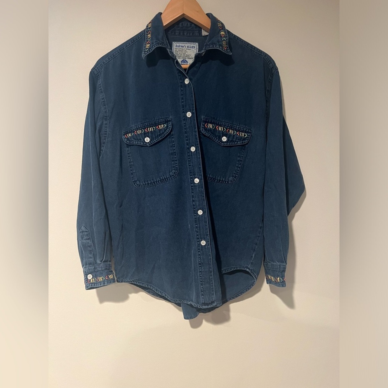 Vintage Andrew’s Blues Hand Sewn Long Sleeve