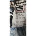 Vtg KIKAI MACHINE 100% cotton jeans men baggy wide leg blue jeans Sz 30x32