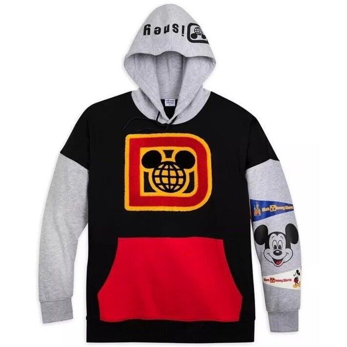 Disney World 50th Anniversary Vault Collection Hoodie Sweatshirt Pullover L