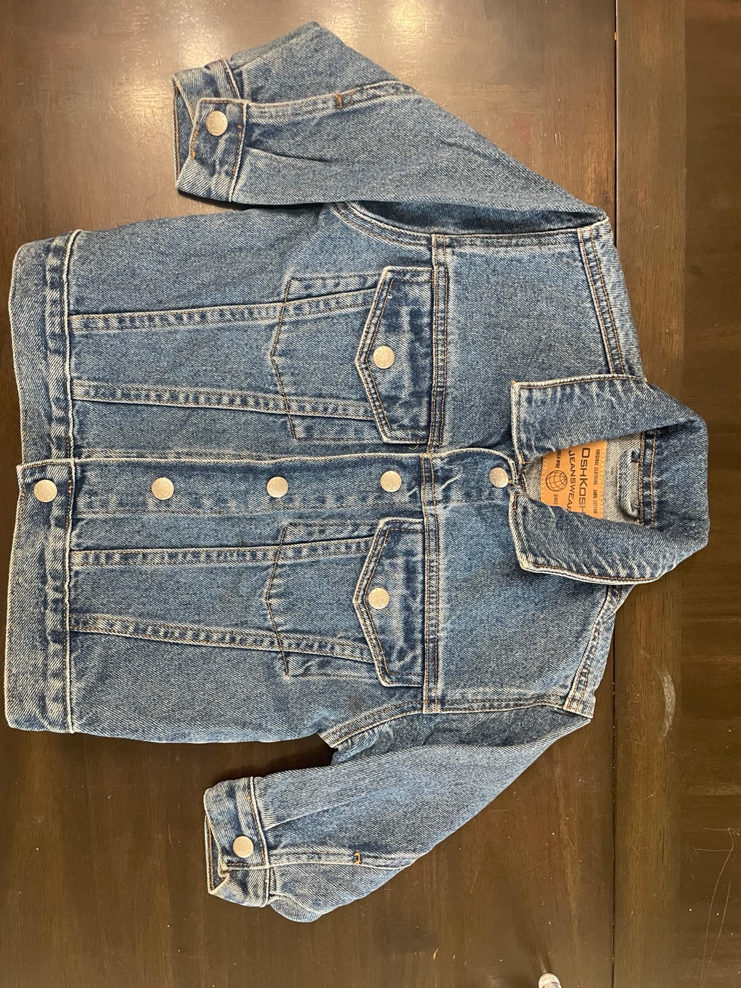Vintage osh kosh jeanswear denim coat 3t
