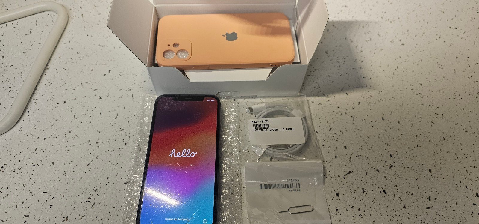Apple Iphone 12 64GB Blue Factory Unlocked Cosmetic Grade A 100% Battery